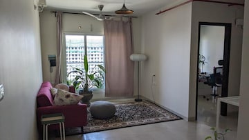 Living Room in 2 BHK Apartment at Dosti West County, Balkum Pada – for Sale
