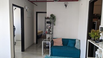 Living Room in 1.5 BHK Apartment at Dosti West County Phase 4 Dosti Pine, Balkum Pada – for Sale