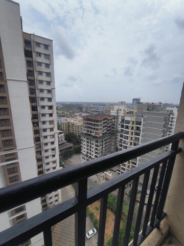 Balcony in 3 BHK Apartment at Giriraj Tower, Virar West – for Sale