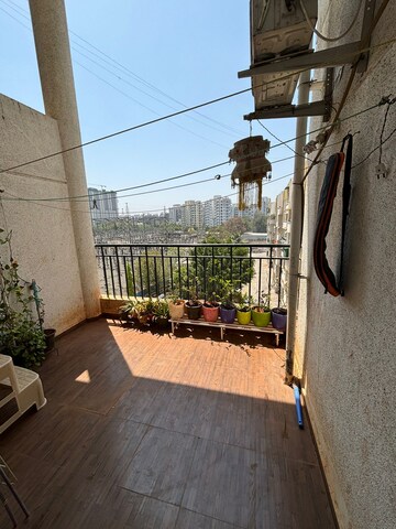 Balcony in 2 BHK Apartment at Bhandari Greenfield Phase II, Hadapsar – for Sale