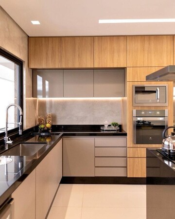 Kitchen in 3 BHK Apartment at Vatika India Next, Sector 82 – for Sale