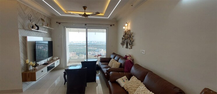 Living Room, purva-palm-beach 3.5 Bedroom 1846 Sq.Ft. Apartment In Hennur Road Bangalore 7448294