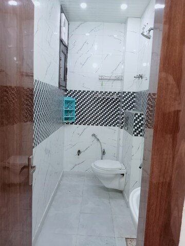 Bathroom in 3 BHK Builder Floor at Pratap Vihar – for Sale