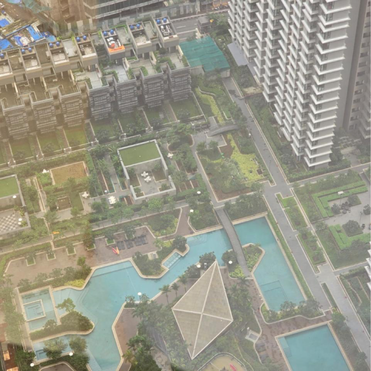 Balcony, lodha-the-park-side 3 Bedroom 1092 Sq.Ft. Apartment In Kamala Mill Mumbai 7448859