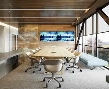 Team Area in  Office Space at GYGY Mentis, Sector 140 – for Sale
