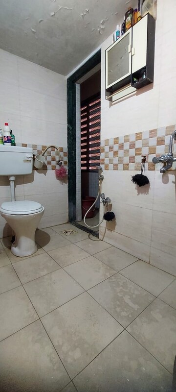 Bathroom in 2 BHK Apartment at Parsik – for Sale
