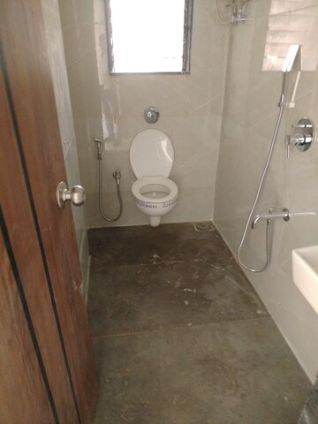 Bathroom in 3 BHK Apartment at Rajasthan CHS, Andheri East – for Sale