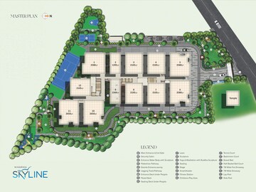 Master Plan in 4 BHK Apartment at Jyothi Nagar – for Sale