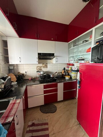 Kitchen in 3 BHK Apartment at Gaur Atulyam, Omicron I Greater Noida – for Sale