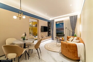 Living Room in 2 BHK Apartment at Dosti West County Phase 4 Dosti Pine, Balkum Pada – for Sale