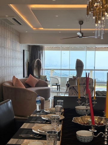 Living Room in 3 BHK Apartment at Raheja Serenity, Kandivali East – for Sale