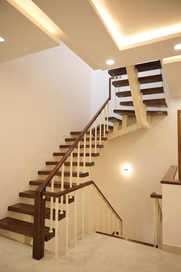 Staircase in 4 BHK Villa at Gms Road – for Sale
