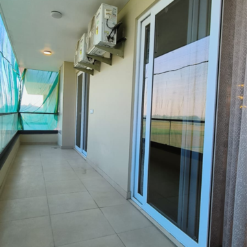 Balcony in 4 BHK Apartment at Maya Green Lotus Utsav, International Airport Road – for Sale