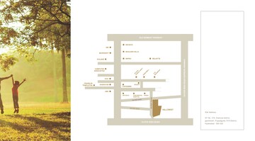 Floor Plan in 3 BHK Apartment at Financial District – for Sale