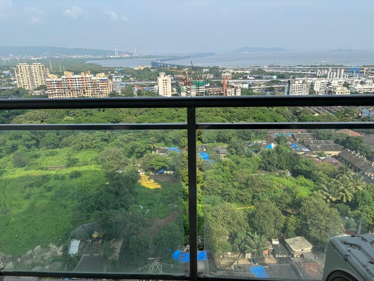 Balcony, omkar-veda-exclusive 3 Bedroom 1200 Sq.Ft. Apartment In Parel Mumbai 7450425