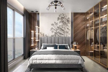 Bedroom in 3 BHK Apartment at Hiranandani Empress Hill, Powai – for Sale
