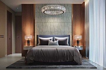 Master Bedroom in 3 BHK Apartment at Hiranandani Empress Hill, Powai – for Sale