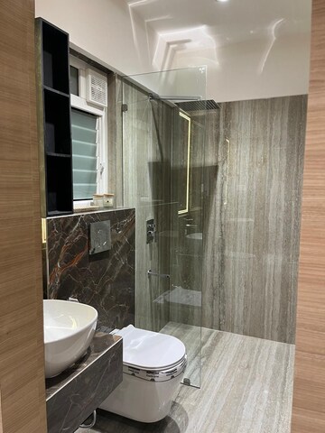 Bathroom in 1 BHK Apartment at Ruparel Vivanza, Byculla – for Sale