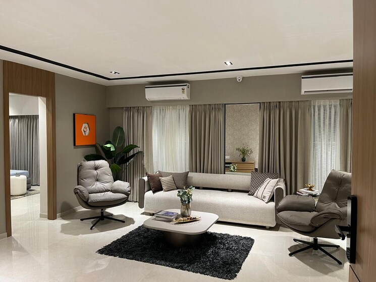 Living Room, ruparel-vivanza 3 Bedroom 1059 Sq.Ft. Apartment In Byculla Mumbai 7450625