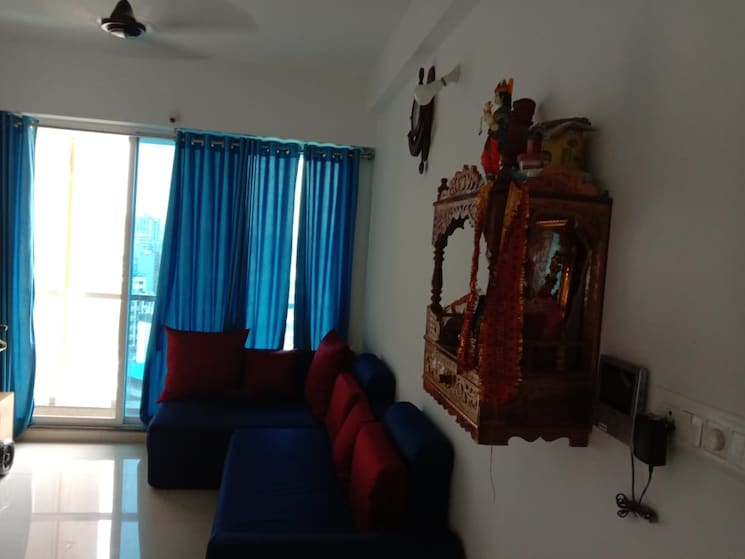 Living Room, om-triveni-chs 1 Bedroom 500 Sq.Ft. Apartment In Mira Road Thane 7449507