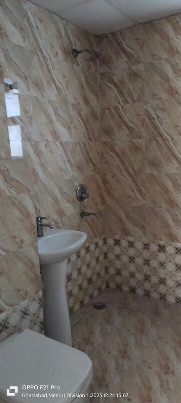Bathroom in 3 BHK Apartment at Sarvottam KSN Square, Vasundhara Sector 4 – for Sale
