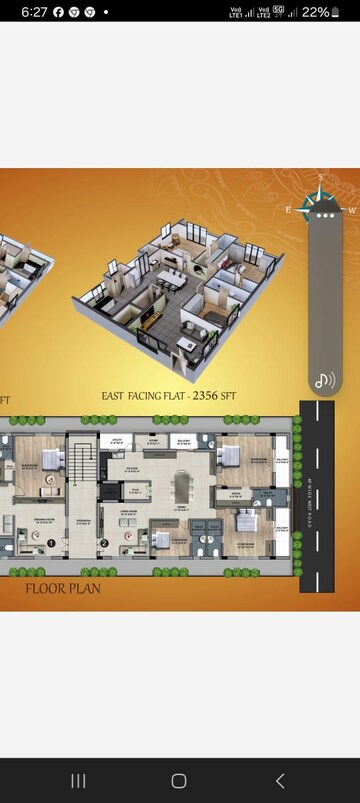 3 BHK Apartment For Sale in Manikonda