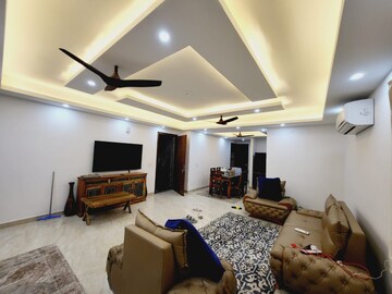 Living Room in 3 BHK Builder Floor at Chattarpur – for Sale