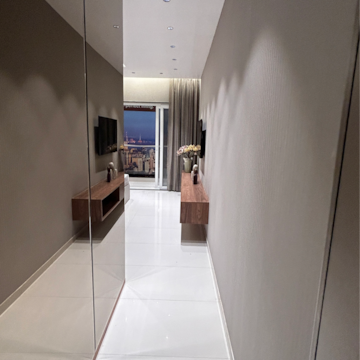 Building Lobby in 4 BHK Apartment at Koregaon Park Annexe – for Sale