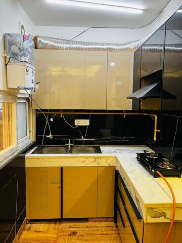 Kitchen in 1.5 BHK Builder Floor at Chattarpur – for Sale