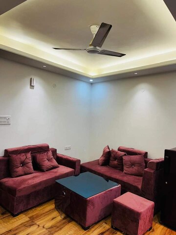 Living Room in 1.5 BHK Builder Floor at Chattarpur – for Sale