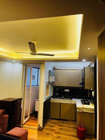 Bedroom in 1.5 BHK Builder Floor at Chattarpur – for Sale