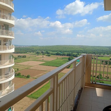 Balcony in 2 BHK Apartment at Pareena Coban Residences, Sector 99a – for Sale