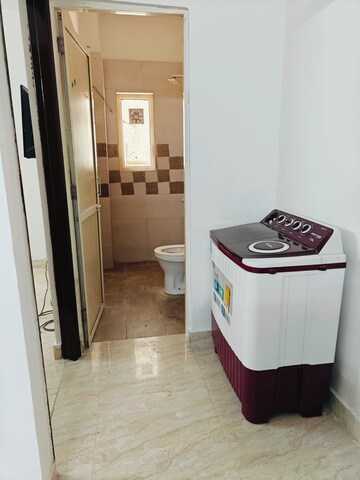 Bathroom in 1.5 BHK Builder Floor at Chattarpur – for Sale