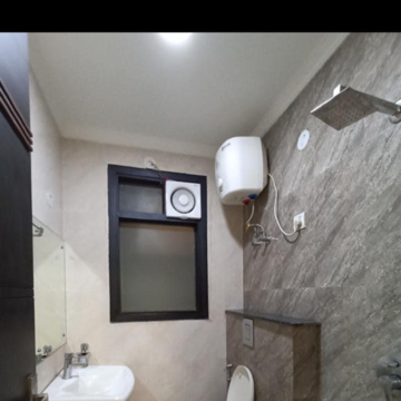 Bathroom in 3 BHK Builder Floor at Chattarpur – for Sale