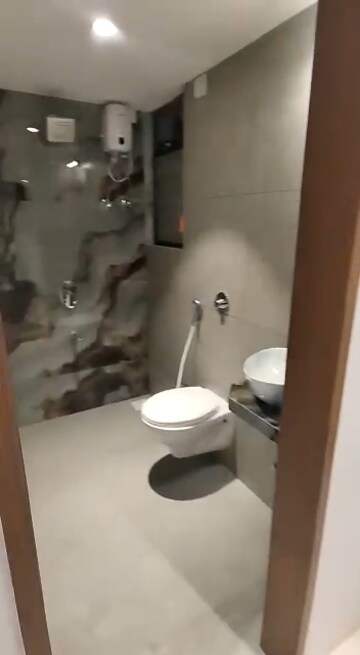 Bathroom in 1 BHK Apartment at Marathon Neo Valley, Kranti Nagar – for Sale