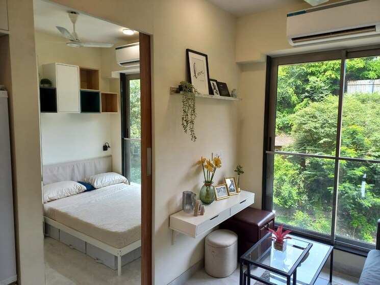 Living Room, hubtown-celeste 2 Bedroom 330 Sq.Ft. Apartment In Worli Mumbai 7452036