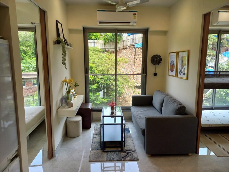 Living Room, hubtown-celeste 2 Bedroom 330 Sq.Ft. Apartment In Worli Mumbai 7452036