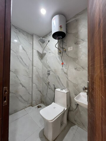 Bathroom in 3 BHK Builder Floor at Chattarpur – for Sale