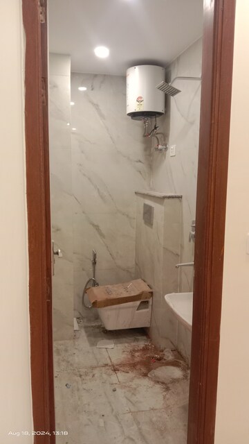 Bathroom in 2 BHK Builder Floor at Chattarpur – for Sale