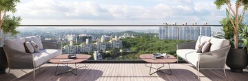 Balcony in 3 BHK Apartment at Tribeca Yoo One, Nibm – for Sale