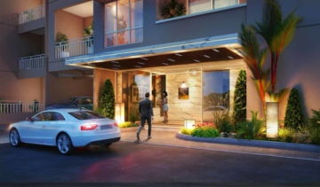 Parking in 2 BHK Penthouse at Ganga New town, Madhav Nagar – for Sale
