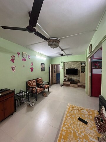 Living Room in 2 BHK Apartment at Lodha Vihar, Dombivli East – for Sale