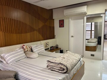 Bedroom in 3 BHK Apartment at Sangani Shaligram Lakeview, Near Vaishno Devi Circle On Sg Highway – for Sale
