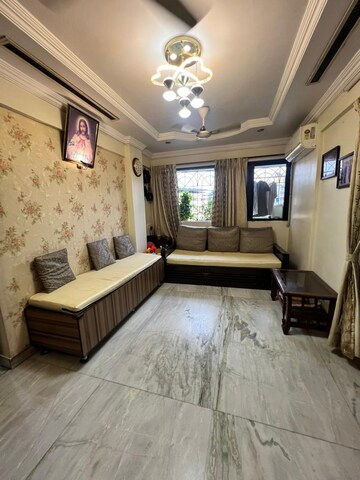 Living Room in 2 BHK Apartment at Thane West – for Sale