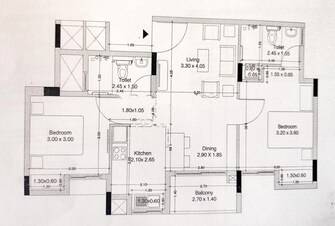 2 BHK Apartment For Rent in Provident Park Square Kanakapura Road Bangalore  7454226