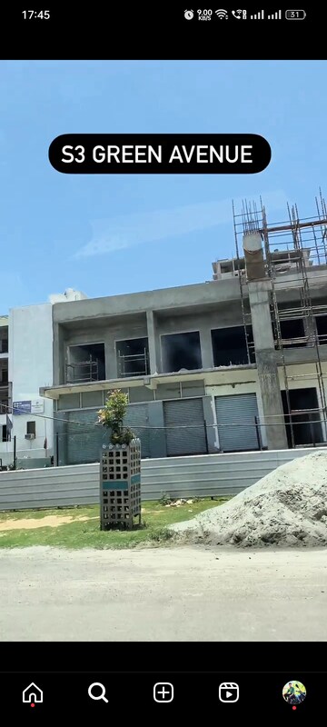  Shop – Exterior View View at S3 Green Avenue, Sector 85 - for Sale