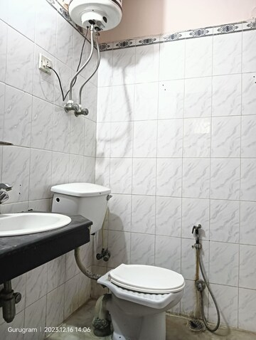Bathroom in 2 BHK Builder Floor at Ardee City, Sector 52 – for Sale
