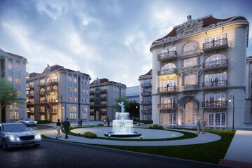3 BHK Apartment – Exterior View View at Bhutani City Center, Sector 150 - for Sale