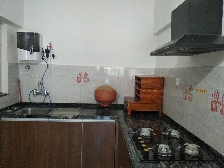 Kitchen, gera-greensville-skyvillas 3.5 Bedroom 1200 Sq.Ft. Builder Floor In Kharadi Pune 7454624