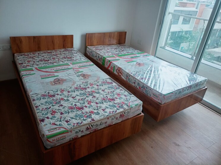 Bedroom, gera-greensville-skyvillas 3.5 Bedroom 1200 Sq.Ft. Builder Floor In Kharadi Pune 7454624